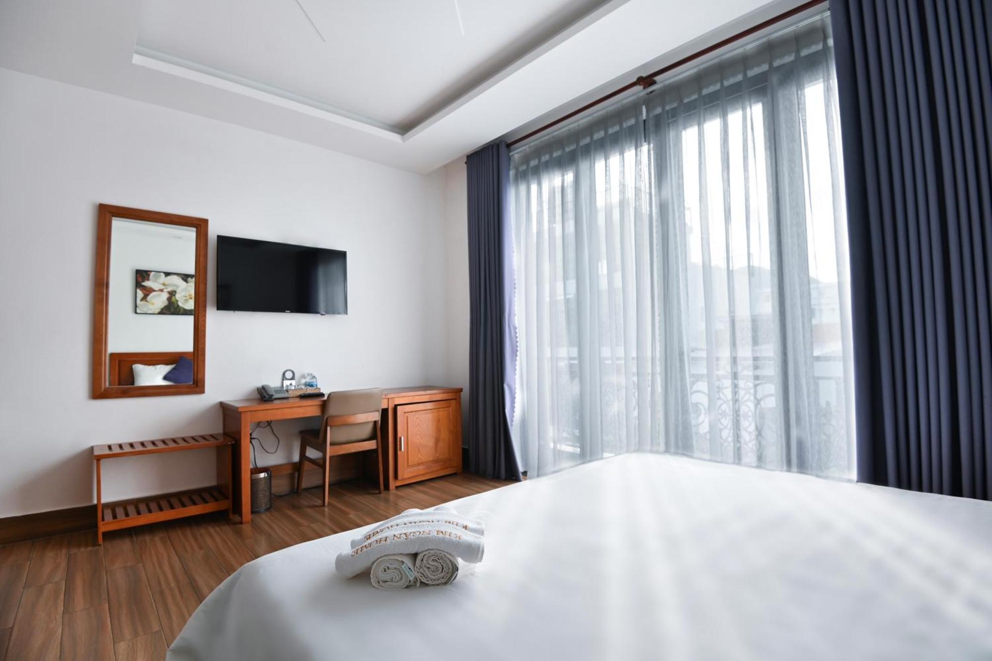Kim Ngan Hotel Chi Khu Co Ong Bagian luar foto